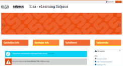 Desktop Screenshot of elsa.salpaus.fi